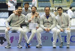 تیم سابر ایران به مقام ششم جهان بسنده کرد