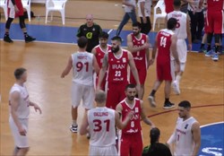 دومین پیروزی تیم ملی بسکتبال ایران در اردوی پرتغال