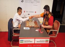  مقصودلو بر سکوی سوم تورنمنت شطرنج سوئیس ایستاد