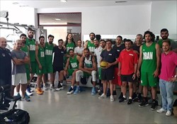 پیروزی تیم ملی بسکتبال ایران مقابل اردن 