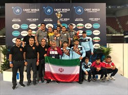 چهارمین قهرمانی تیم ملی کشتی فرنگی نوجوانان در جهان