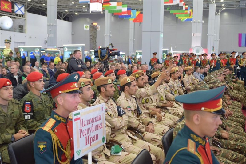 افتتاحیه مسابقات ارتش های جهان با حضور حافظان نظم ایران+ گزارش تصویری