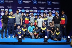 نایب قهرمانی ایران در رقابت های کشتی فرنگی جوانان جهان