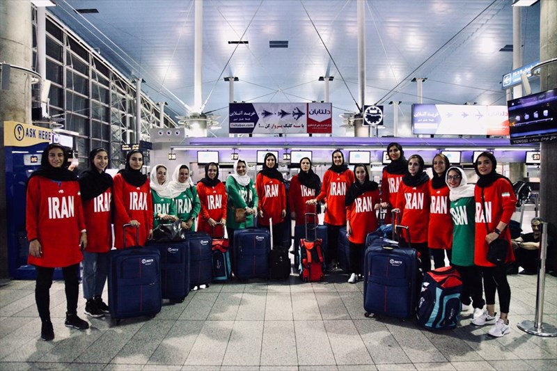 اولین اعزام برون مرزی بانوان بسکتبالیست ایران