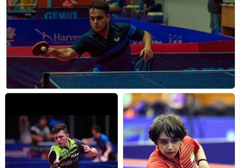  حضور 3 بازیکن ایرانی در جمع  برترین های رنکینگ جهانی تنیس روی میز