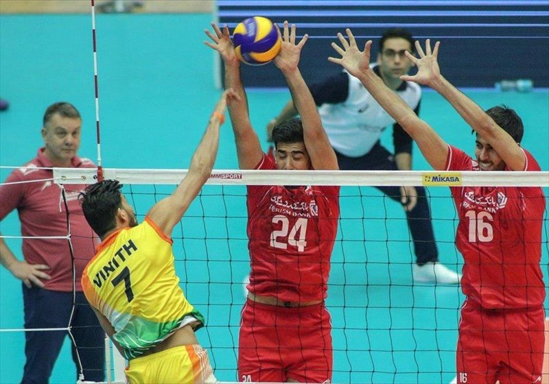 پیروزی قاطعانه والیبالیست‌های ایران برابر هند/ چین‌تایپه حریف والیبال ایران در دور سوم