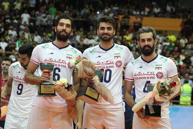 سه بازیکن ایرانی در جمع برترین‌های والیبال آسیا