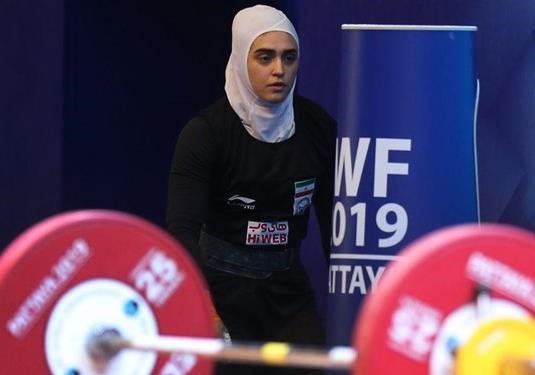 پایان کار دومین وزنه‌بردار دختر ایران در قهرمانی جهان ۲۰۱۹