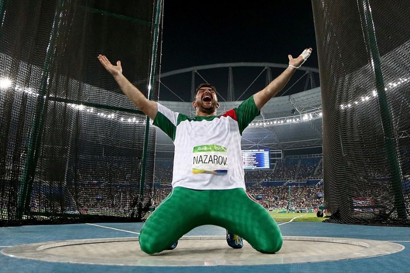 تعلیق موقت قهرمان المپیک پرتاب چکش 