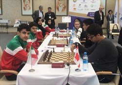 پنجمی شطرنج بازان ایرانی در مسابقات  سریع و برق آسای تیمی زیر 17 سال جهان