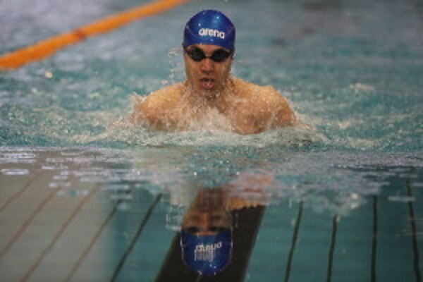 شناگر ایران به مدال برنز ۵۰ متر پروانه رسید