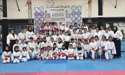 رقابت 120 دختر آی کی دو کار در تاتامی قهرمانی استان 