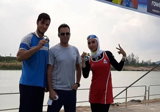 کسب دو مدال طلا نمایندگان ایران در مسابقات روئینگ آسیا