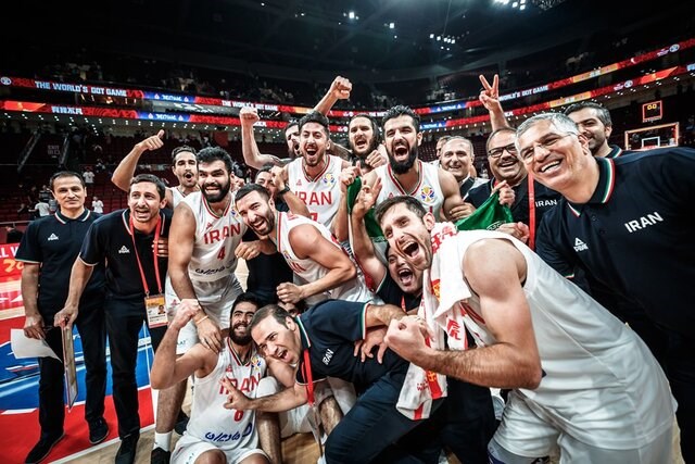 صعود ایران به المپیک یکی ازلحظات برتر بسکتبال آسیا در سال 2019