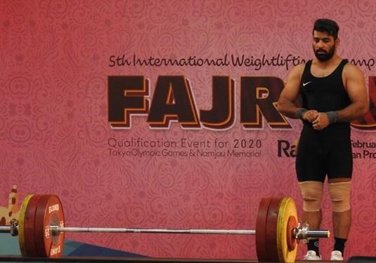  قهرمانی تیم ایران در رقابت های وزنه برداری فجرکاپ
