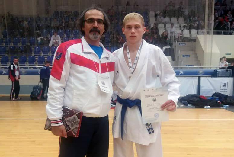 شاگرد عبدلي مدال برنز  کاراته قهرماني اروپا را كسب كرد