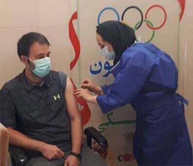 واکسیناسیون ورزشکاران المپیکی آغاز شد