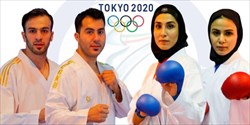 گنج زاده چهارمین المپین کاراته ایران شد