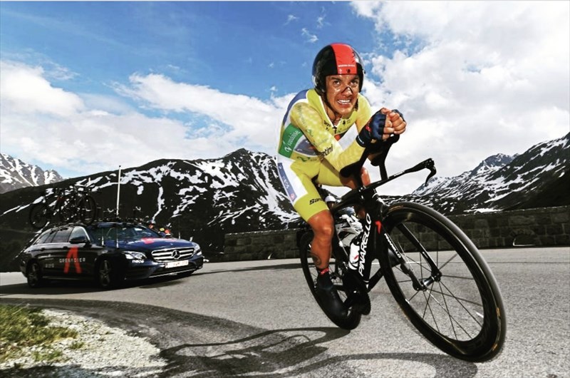 🟢ریچارد کاراپاز، دوچرخه‌سوار اکوادوری در تور سوئیس  
