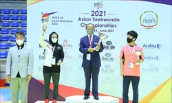 تاریخ‌سازی بانوان تکواندوکار با کسب عنوان نایب قهرمانی در آسیا