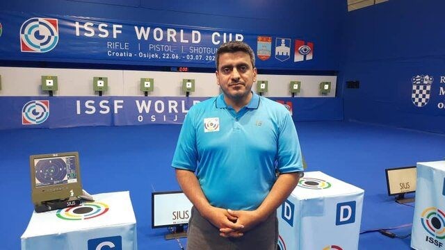فروغی، قهرمان رقابت‌های تیراندازی جام جهانی کرواسی شد