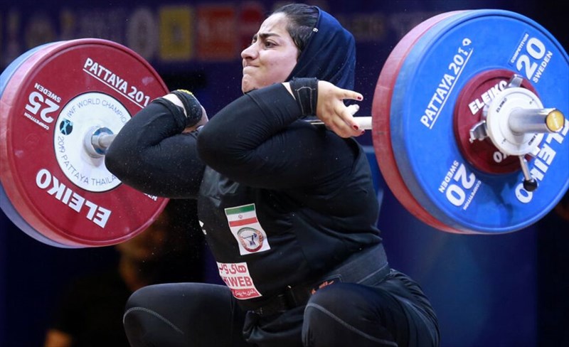 تاریخ‌سازی دختر وزنه بردار ایرانی در صورت کسب سهمیه المپیک 