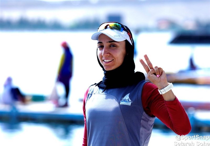 یک قایقران، آغازگر مسابقات کاروان ایران در المپیک توکیو