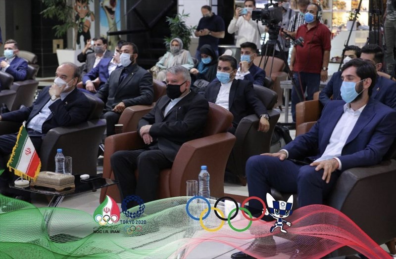 نخستین گروه کاروان المپیکی ایران با مراسم بدرقه عازم توکیو شدند