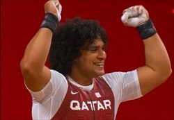 وزنه‌بردار قطری رکورد زد و نخستین طلای المپیک کشورش را کسب کرد 