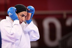 حذف عباسعلی از مسابقات کاراته المپیک