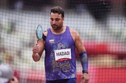 حدادی در لیگ بیشتر از المپیک پرتاب کرد