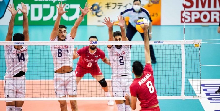 والیبال ایران رتبه نخست آسیا