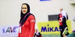 حضور نخستین مربی والیبال زنان ایران در اروپا