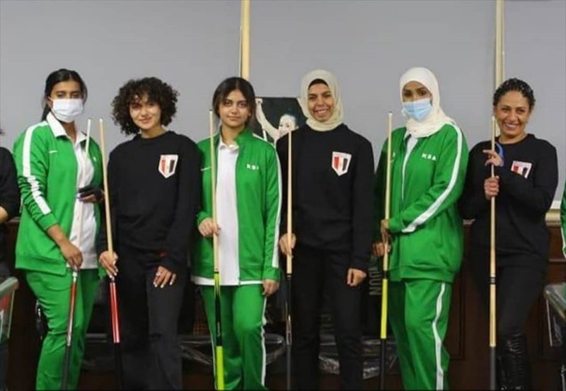 نخستین حضور بین المللی تیم ملی اسنوکر بانوان عربستان  