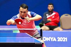 نخستین پیروزی ایران در مسابقات کسب سهمیه تنیس روی میز جهان