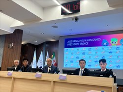 برگزاری نشست خبری دبیرکل کمیته ملی المپیک با حضور نمایندگان OCA و ستاد برگزاری بازیهای آسیایی هانگژو
