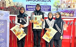 قهرمانی نماینده استان فارس در مسابقات ناین بال کشوری بانوان