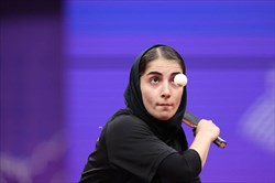 حذف تنها دختر پینگ‌پنگ‌باز ایران از بازی‌های هانگژو