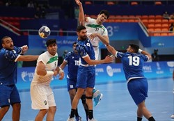 شکست هندبال ایران مقابل کویت
