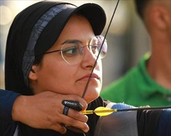 سهمیه المپیک به نام زن کماندار ایران