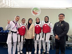 زنان ایران قهرمان جام جهانی تکواندو