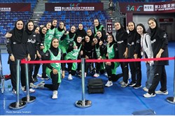 برد جذاب دختران والیبال ایران در قهرمانی آسیا