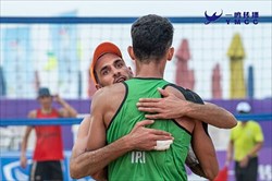 ایران قهرمان تور آسیایی والیبال ساحلی تیانجین شد